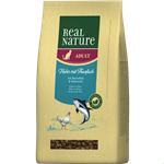 غذا خشک گربه از طبیعت رئال نیچا آلمان REAL NATURE Adult Huhn - Thunfisch mit Kartoffeln und Walnussöl 3kg