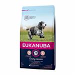 غذا خشک سگ  مسن نژادهای متوسط یوکانوبا آلمان Eukanuba Caring Senior Medium Breed 3kg