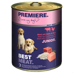 غذا مرطوب سگ گوشت گاو با مرغ و برنج پریمیر آلمان PREMIERE Best Meat Junior 6x800g Rind mit Huhn - Reis