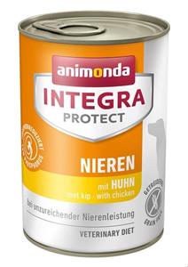 غذا مرطوب سگ دارای نارسایی مزمن کلیه آنیموندا آلمان Animonda Integra Protect Nieren 6x400g mit Huhn