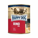 غذا مرطوب سگ گوشت گاو خالص هپی داگ آلمان Happy Dog Pur Single Protein 6x800g Rind Pur