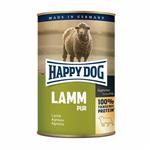 غذا مرطوب سگ بره خالص هپی داگ آلمان Happy Dog Pur Single Protein 12x400g Lamm pur