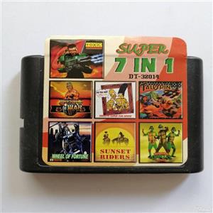 کارتریج 7 لبه سگا بازی تل اسپاین کلانتر نینجا