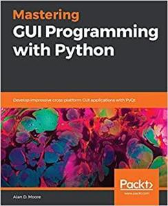 جلد سخت سیاه و سفید_کتاب Mastering GUI Programming with Python: Develop impressive cross-platform applications PyQt 