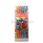 مداد شمعی اونر 6 رنگ Twistable Crayon کد 533806 - طرح دراگون Dragons