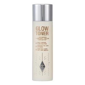 مایع پاک کننده آرایش گلو تونر انواع پوست شارلوت تیلبری 150 میل  Glow Toner Liquid all skin types makeup remover Charlotte Tilbury