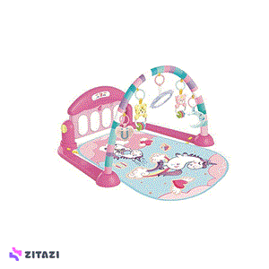 تشک بازی مدل Pink Piano Play