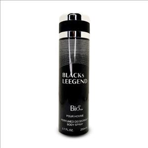 اسپری خوشبو کننده بدن مردانه بیو استار مدل BLACKs LEEGEND حجم 200 میلی لیتر