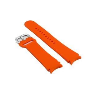 بند ساعت سیلیکونی Rubber مناسب برای Smart Watch 20mm نارنجی