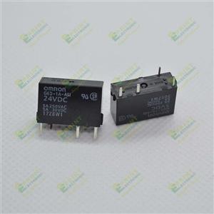 رله 24 ولت باریک 4 پایه 5 آمپر Omron G6D-1A-ASI-24VDC