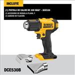 تفنگ حرارتی شارژی Dewalt  مدل DCE530B