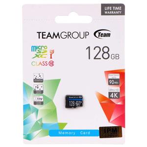 رم میکرو ۱۲۸ گیگ تیم گروپ TeamGroup Elite A1 V30 U3 C10 90MB/s