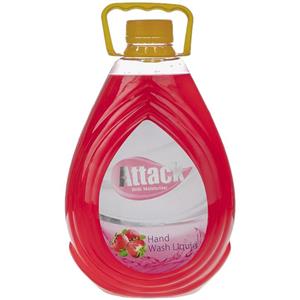 مایع دستشویی توت فرنگی اتک 2.5 لیتری