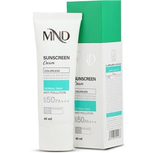 کرم ضد آفتاب ام ان دی SPF50 حجم 60 میل
