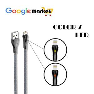 کابل شارژ چراغ دار LDNIO-LS461