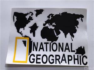 برچسب خودرو national geographic