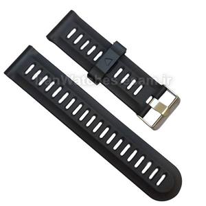 بند ساعت پلاستیکی مشکی 22 و مدل RAB-3