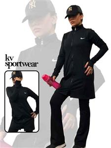 ست مانتو شلوار دمپا فینگردار ورزشی Nike