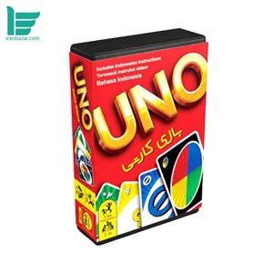 بازی فکری 108 کارتی اونو مدل uno 742