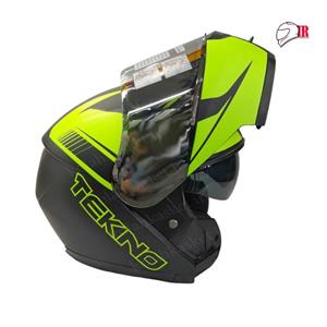 کلاه کاسکت فک متحرک تکنو طلق جیوه ای TEKNO HS159