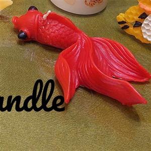 شمع ماهی قرمز شناور