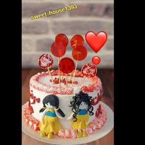 کیک تولد دخترانه