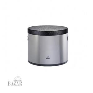 سطل قند استیل مشکی در فلزی بهازکالا