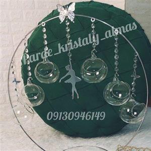 هفت سین 1402 استند نقره ای به همراه بالرین اشنتیون