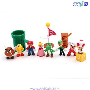 اکشن فیگور سوپر ماریو ( ارتفاع 13 سانتی متر)