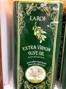 روغن زیتون بکر بازاری (کم بو) نگین دانه(یک لیتری)