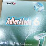 ژیلت 6 لبه آلدا سبز ALEDA پاکت 4 تایی بسته 12 عددی