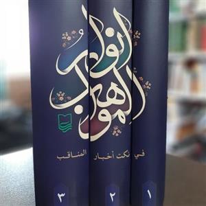 کتاب انوار المواهب فی نُکَتِ اخبار المناقب،شیخ علی اکبر نهاوندی