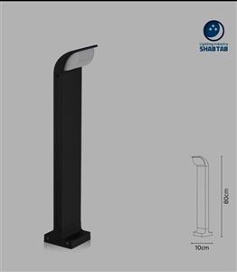 چراغ حیاطی مدرن ۸۰ سانت شب تاب مدل کیان