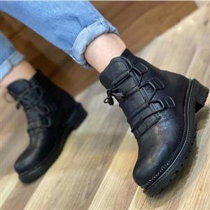نیم بوت زنانه کار باغ سپهسالار مشکی و عسلی و طوسی و کرمی