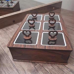 جعبه تی بگ 6 خانه یا جعبه دمنوش