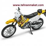 ماکت موتور فلزی سوزوکی DR-Z400S ویلی welly تک جعبه در فروشگاه تهران ماکت