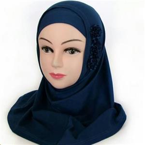 مقنعه دخترانه شکوفه در رنگهای متنوع و جذاب