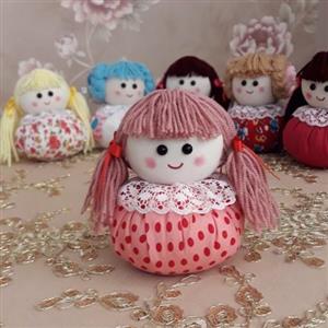 جاسوزنی عروسکی _ جاسوزنی عروسک گلبهی باخالهای قرمز