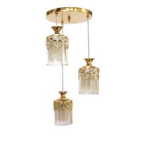 آویز نبراس مدل نگین 3 شعله کد 2431g