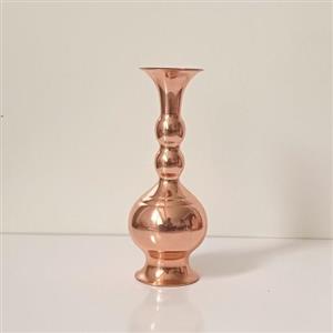 گلدان مسی خمره ای سایز متوسط نانو شده