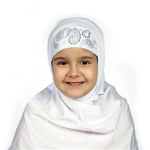 مقنعه دخترانه دو تکه ثنا