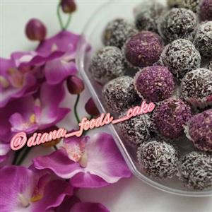 شیرینی خانگی ترافل خرما