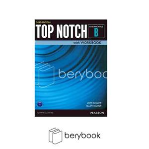 کتاب تاپ ناچ Top Notch Fundamental B ویرایش سوم به همراه کتاب کار