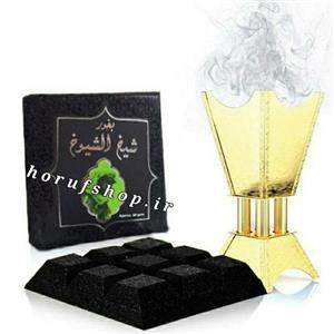 گشته عود بخور شیخ الشیوخ برند ارض الزعفران ساخت کشور امارات 40گرم
