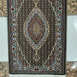 پادری فرش 700 شانه 50 در 80 سانت ریزماهی گردویی صددرصد نخ اکریلیک با خاب بالا