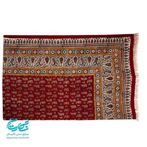 قلمکاری  رومیزی قلمکار اعلا صادراتی 200 در 135 قرمز 