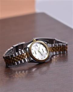 ساعت مچی مردانه رولکس ROLEX دارای روزشمار و جعبه شیک