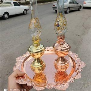 چراغ گرد سوز شاه عباسی نانو شده خیلی زیبا برای دکور و مصرف 