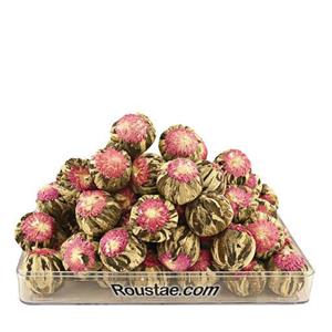 چای سفید توپی  1 عدد(تزیین با گل)