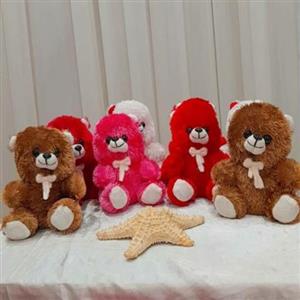 عروسک خرس پاپیونی 22 سانت